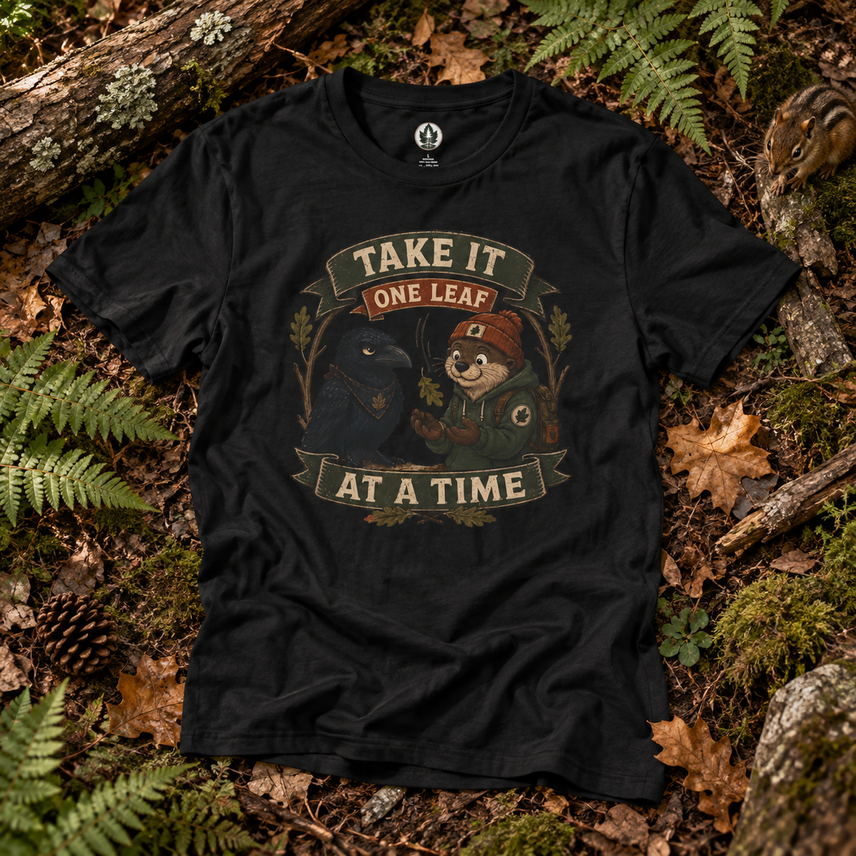 Take it One Leaf at a Time Version 2 T‑Shirt