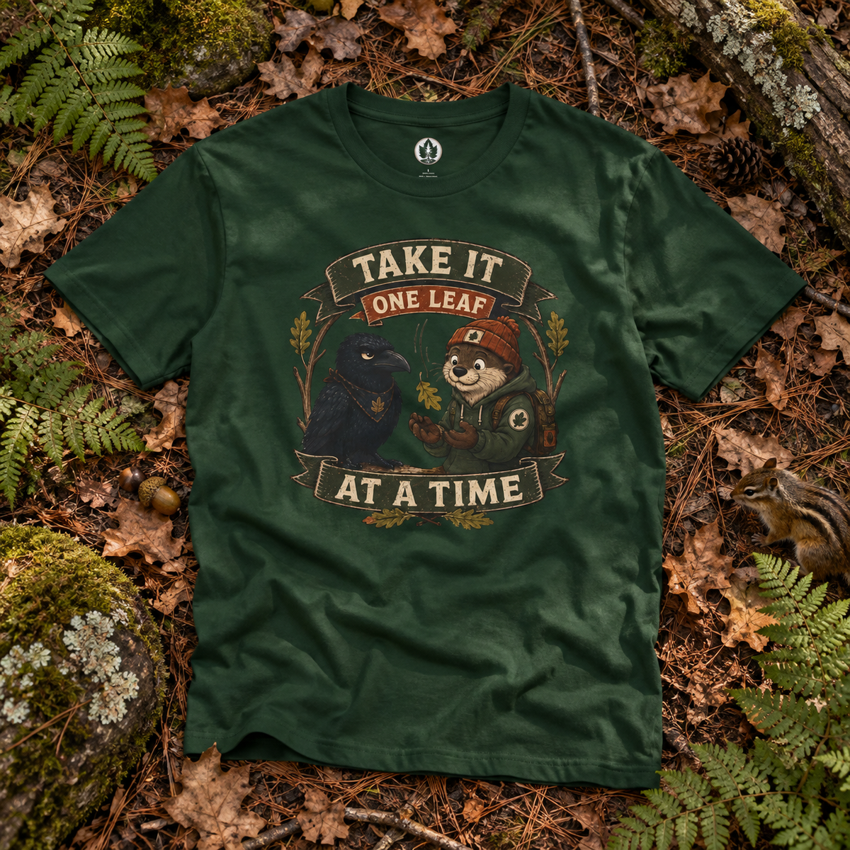Take it One Leaf at a Time Version 2 T‑Shirt