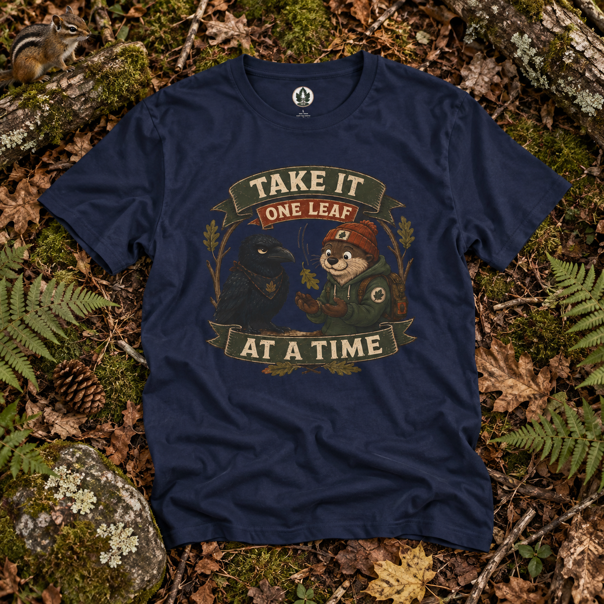 Take it One Leaf at a Time Version 2 T‑Shirt