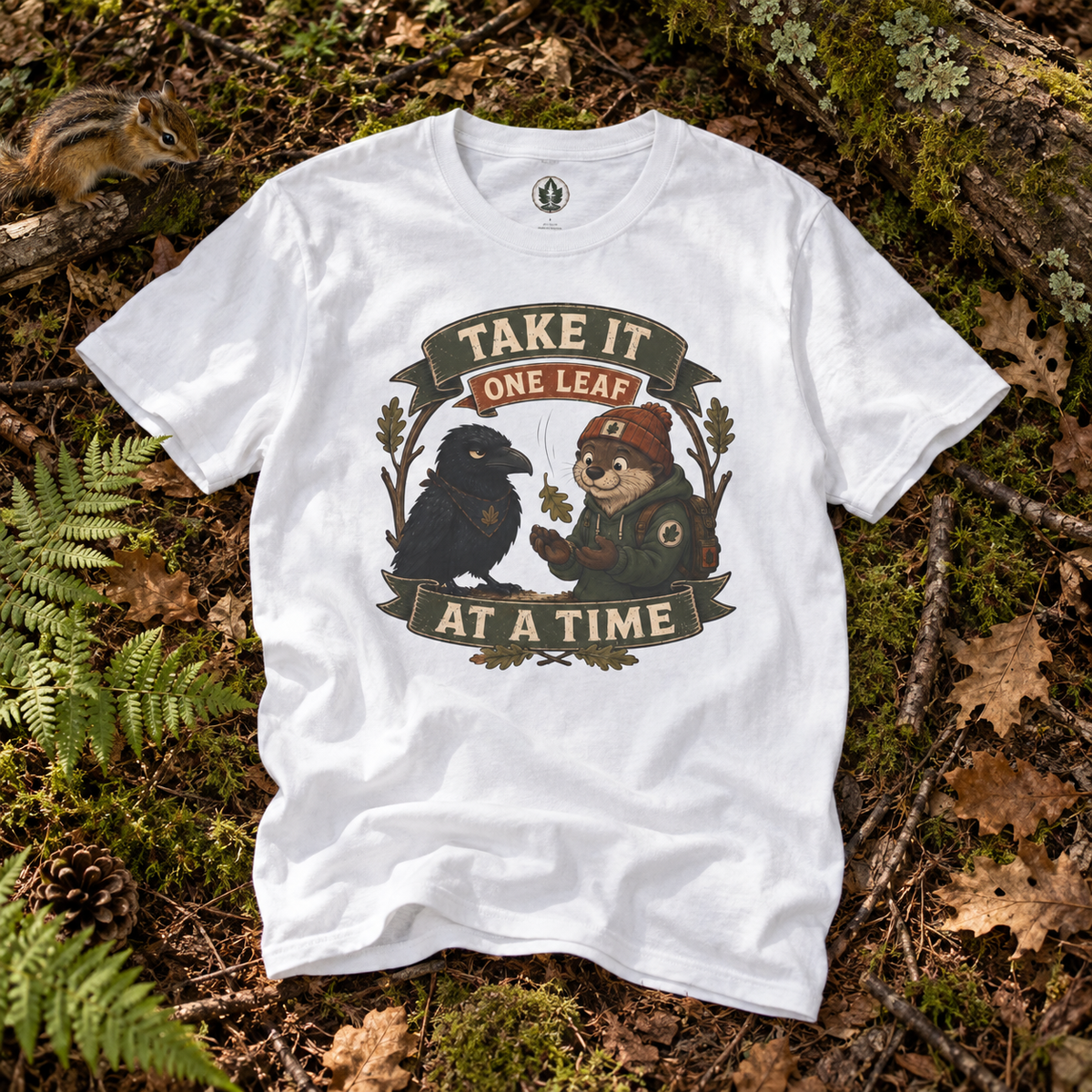 Take it One Leaf at a Time Version 2 T‑Shirt