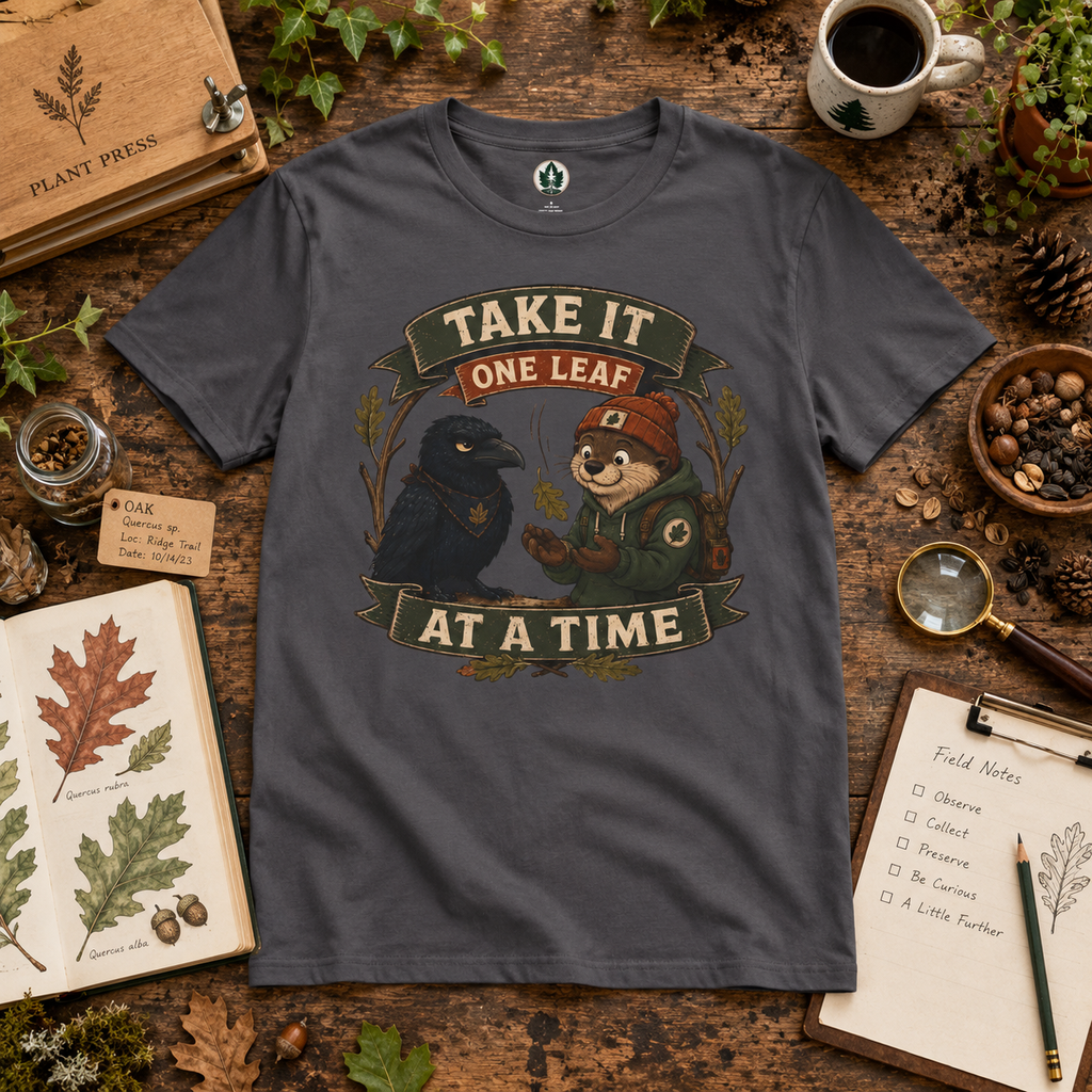 Take it One Leaf at a Time Version 2 T‑Shirt