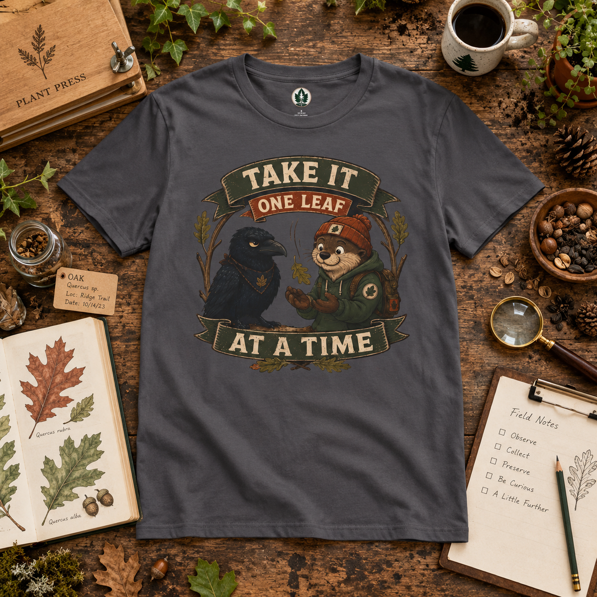 Take it One Leaf at a Time Version 2 T‑Shirt