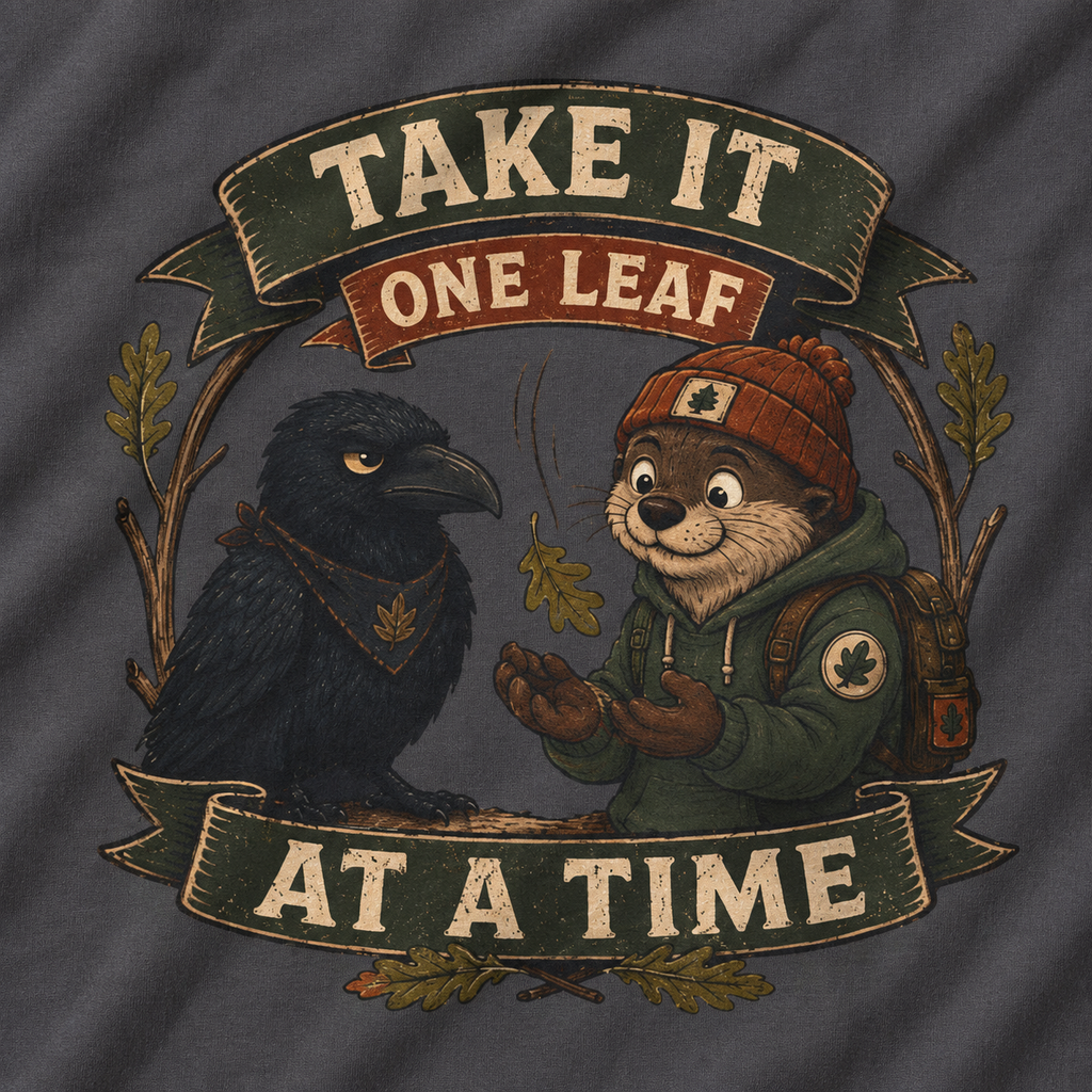 Take it One Leaf at a Time Version 2 T‑Shirt