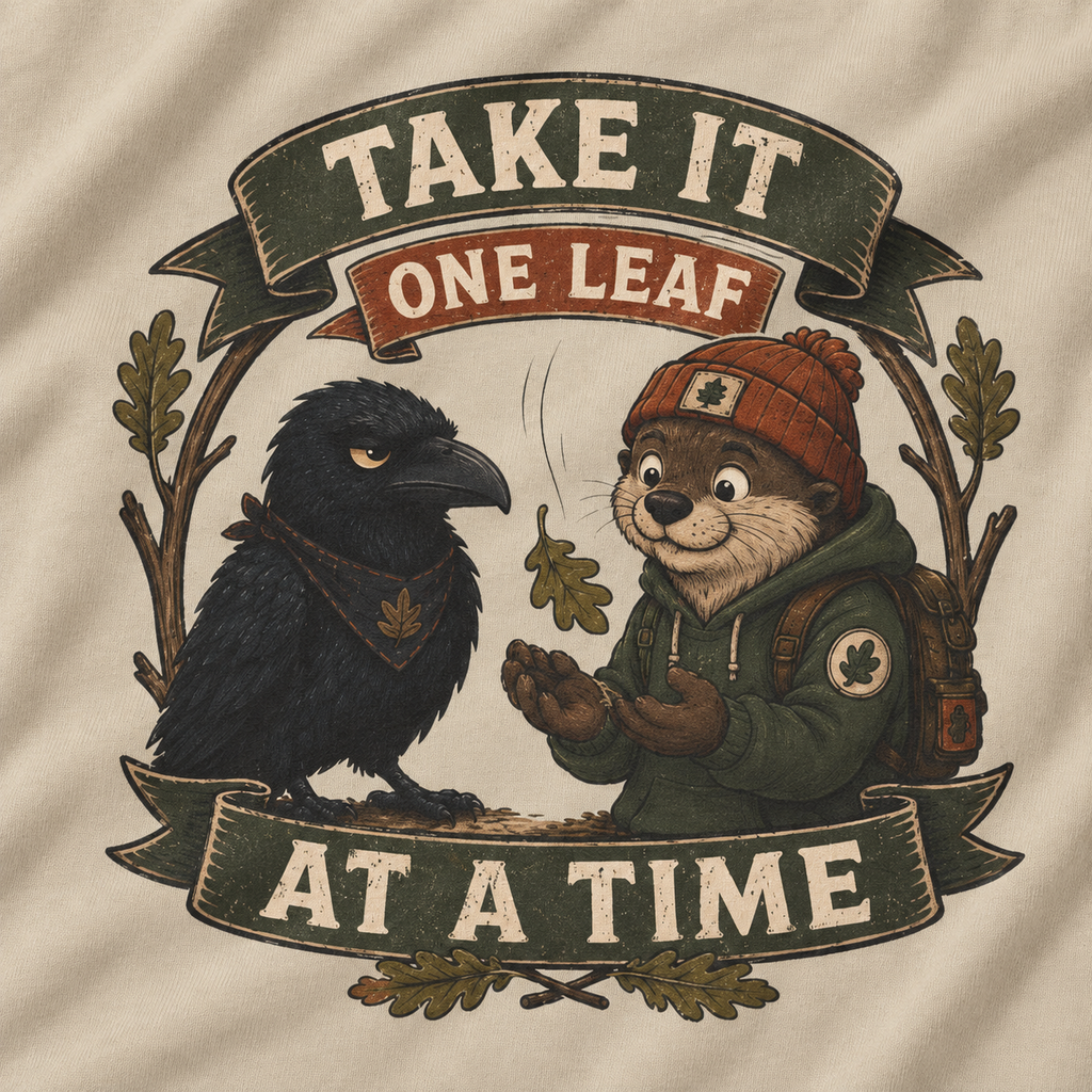 Take it One Leaf at a Time Version 2 T‑Shirt