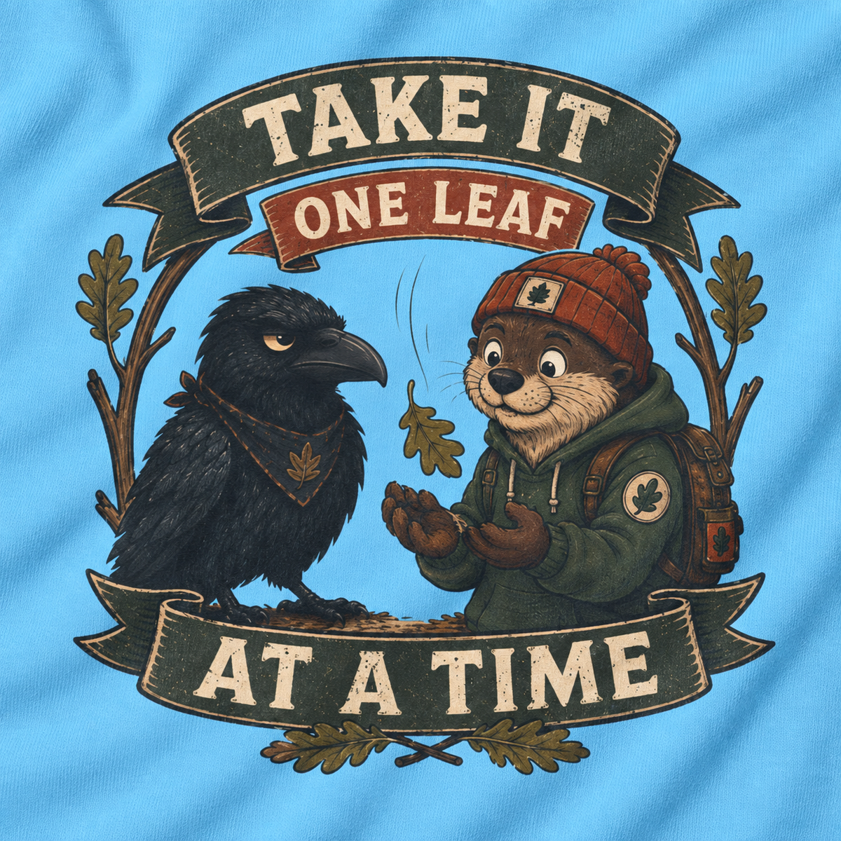 Take it One Leaf at a Time Version 2 T‑Shirt