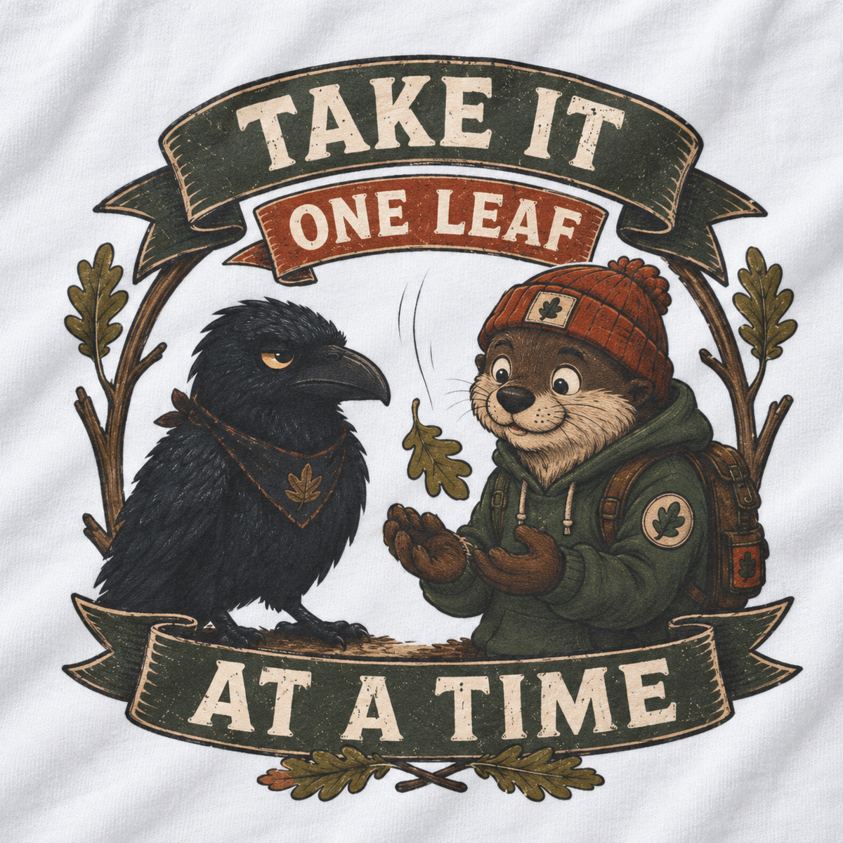 Take it One Leaf at a Time Version 2 T‑Shirt