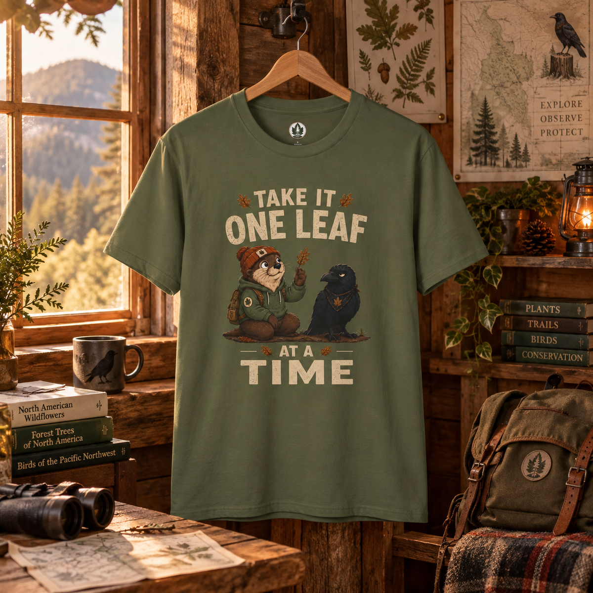 Take it One Leaf at a Time Version 1 T‑Shirt