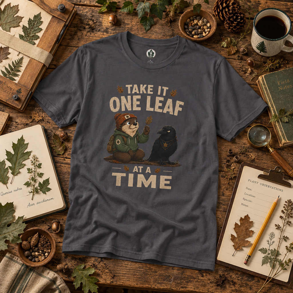 Take it One Leaf at a Time Version 1 T‑Shirt
