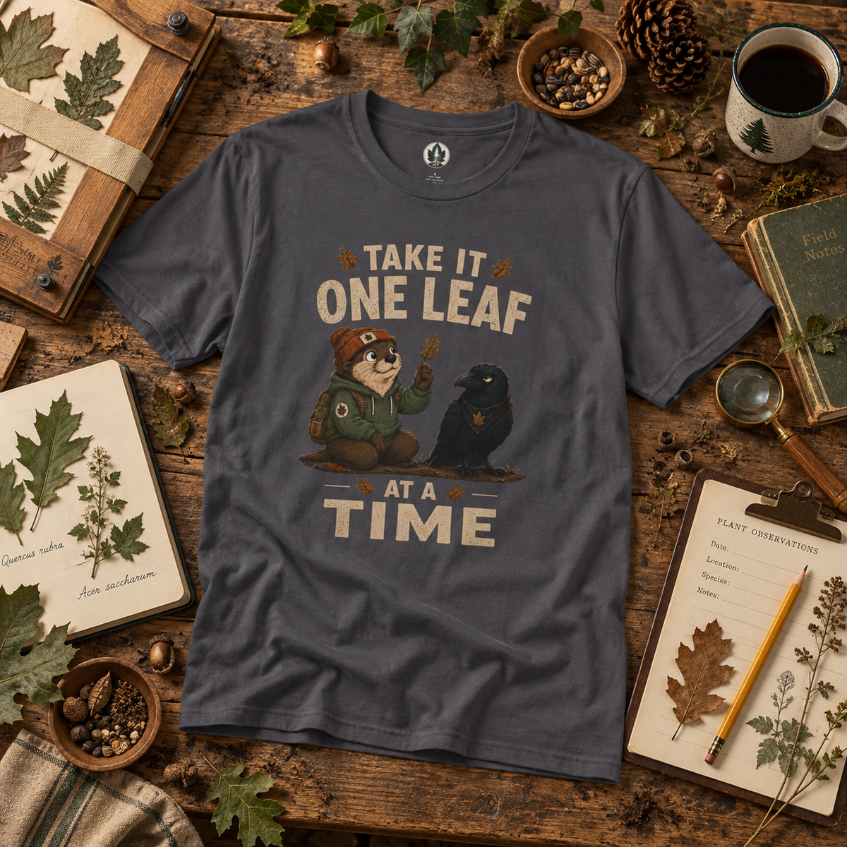 Take it One Leaf at a Time Version 1 T‑Shirt