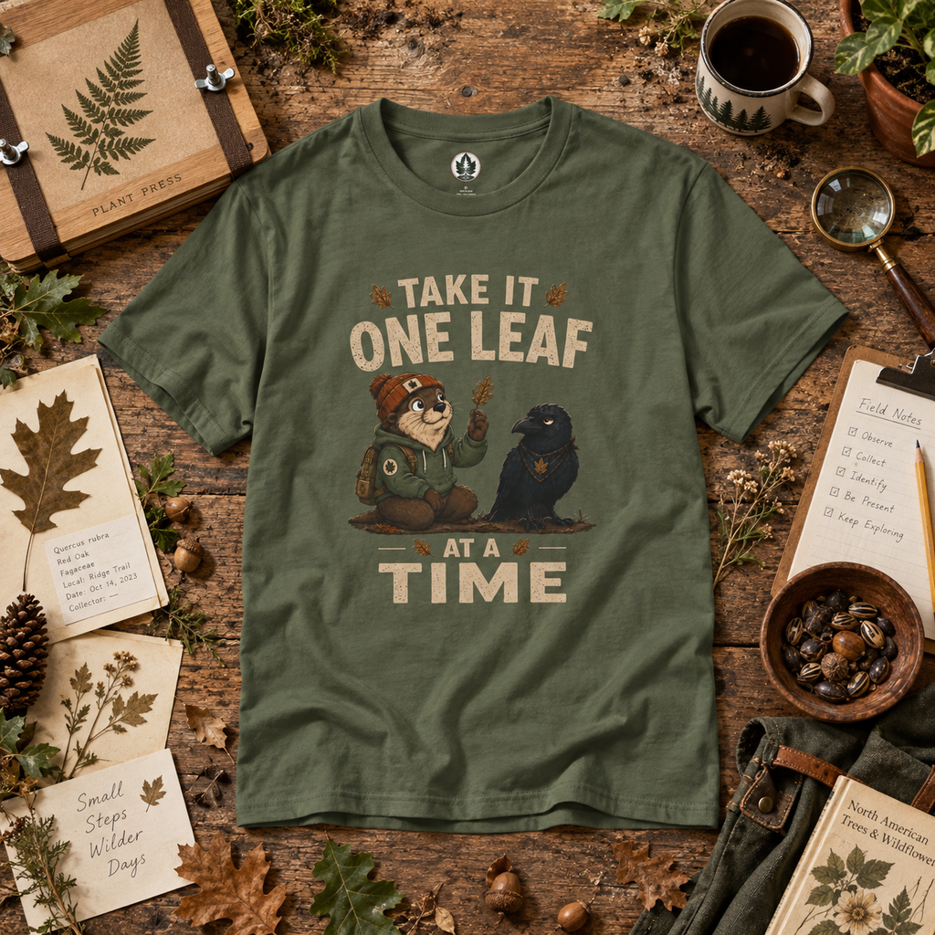 Take it One Leaf at a Time Version 1 T‑Shirt