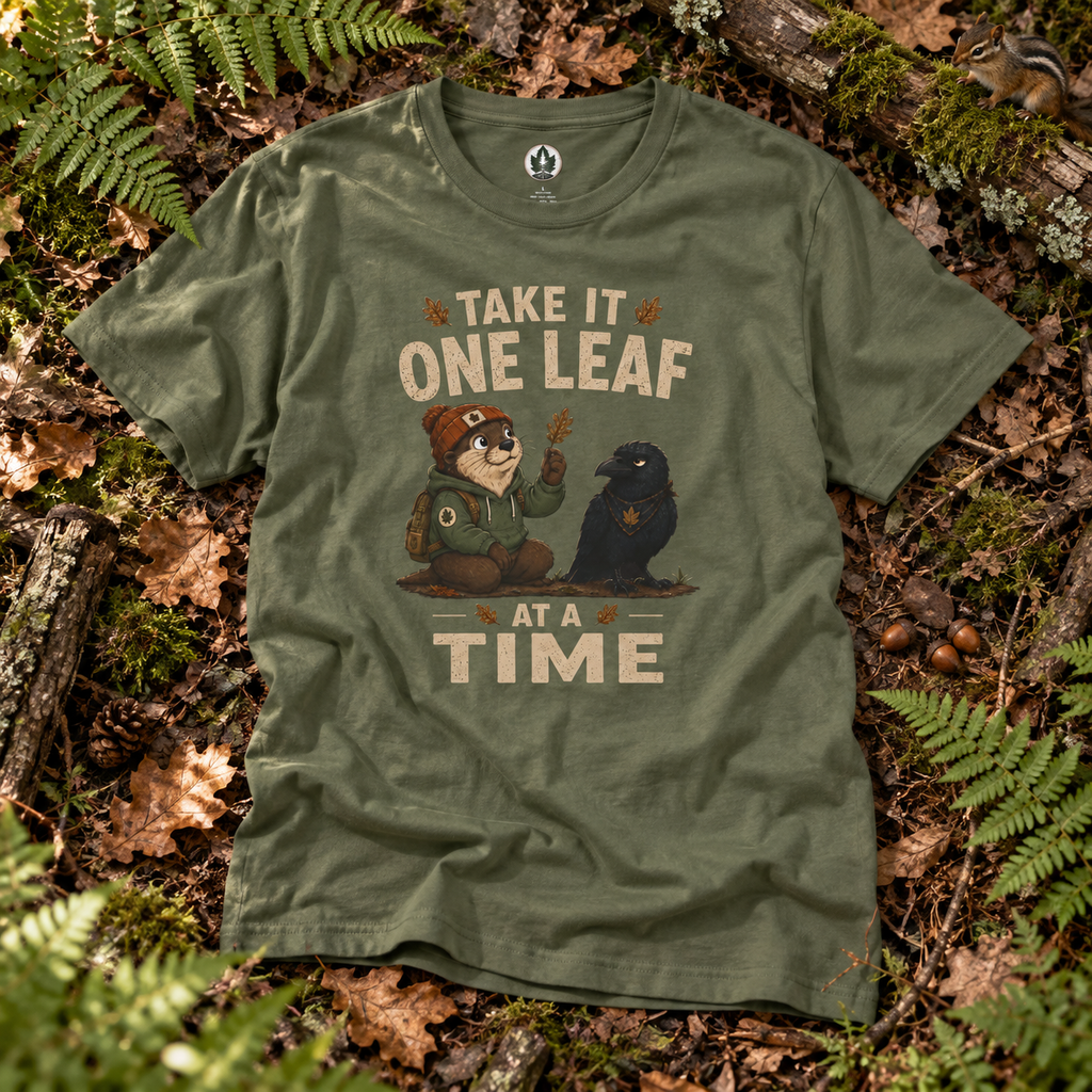 Take it One Leaf at a Time Version 1 T‑Shirt