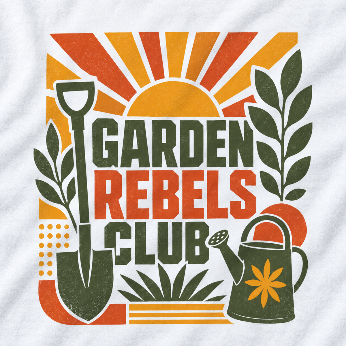 Garden Rebels Club T‑Shirt