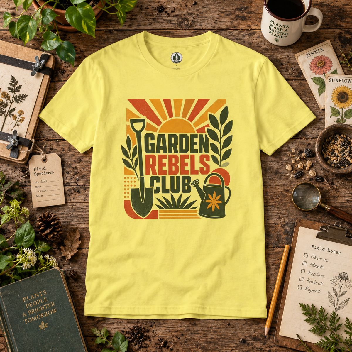 Garden Rebels Club T‑Shirt