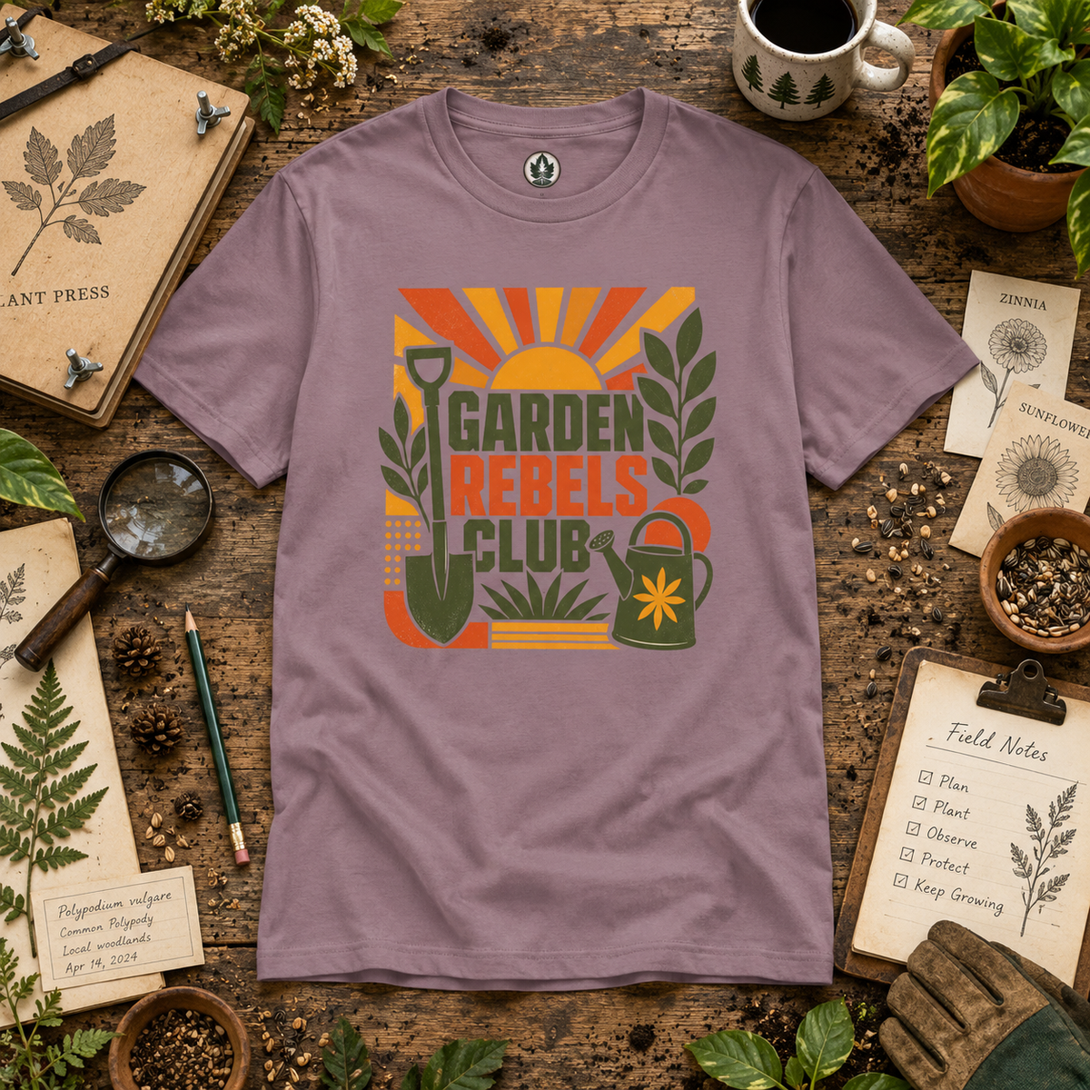 Garden Rebels Club T‑Shirt