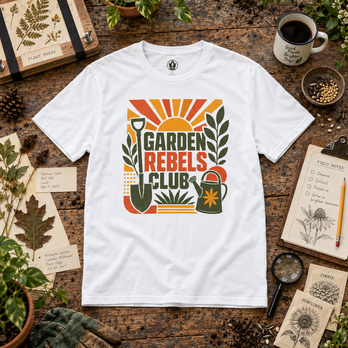 Garden Rebels Club T‑Shirt