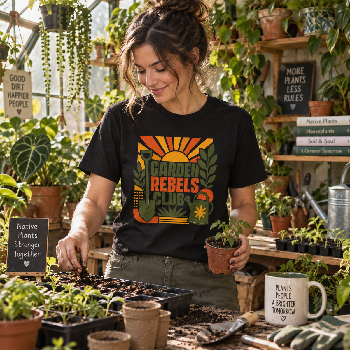 Garden Rebels Club T‑Shirt