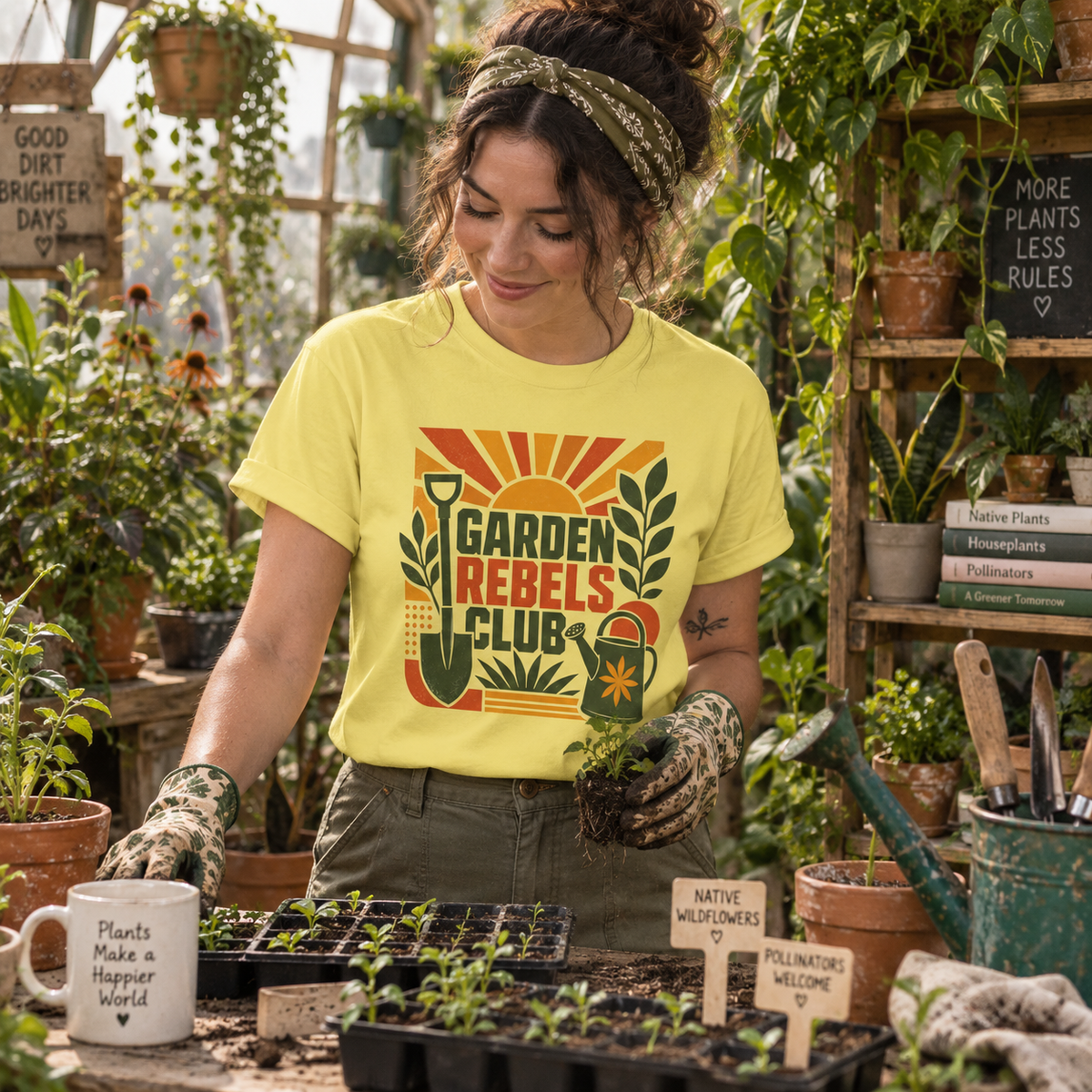 Garden Rebels Club T‑Shirt