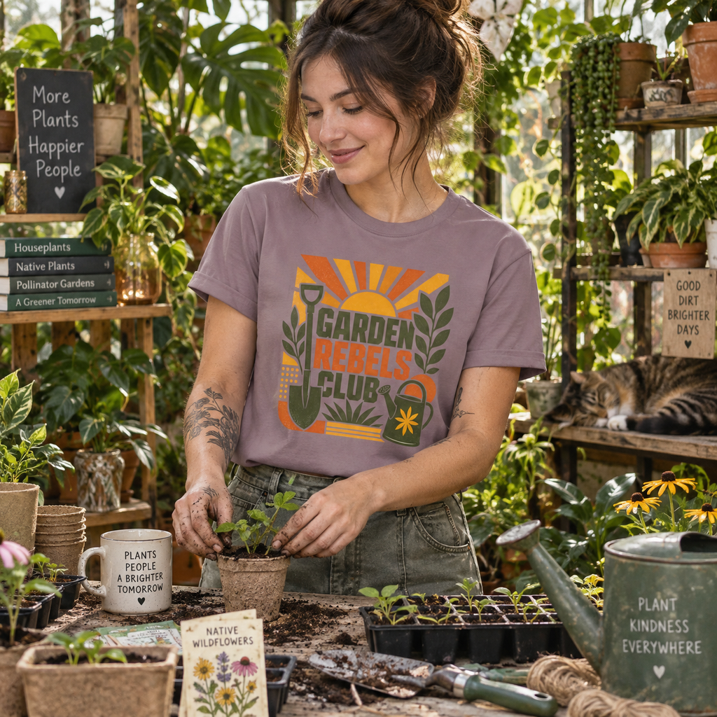 Garden Rebels Club T‑Shirt