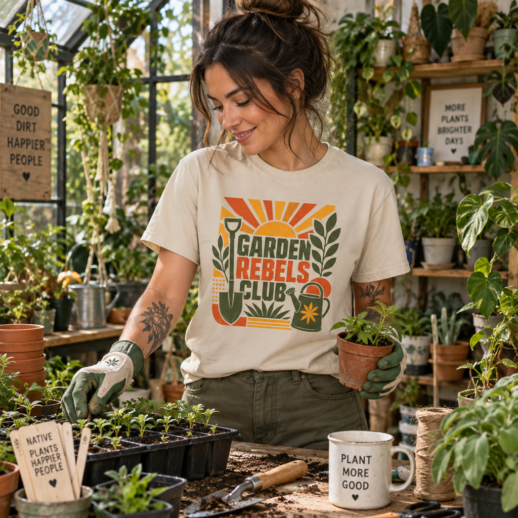 Garden Rebels Club T‑Shirt