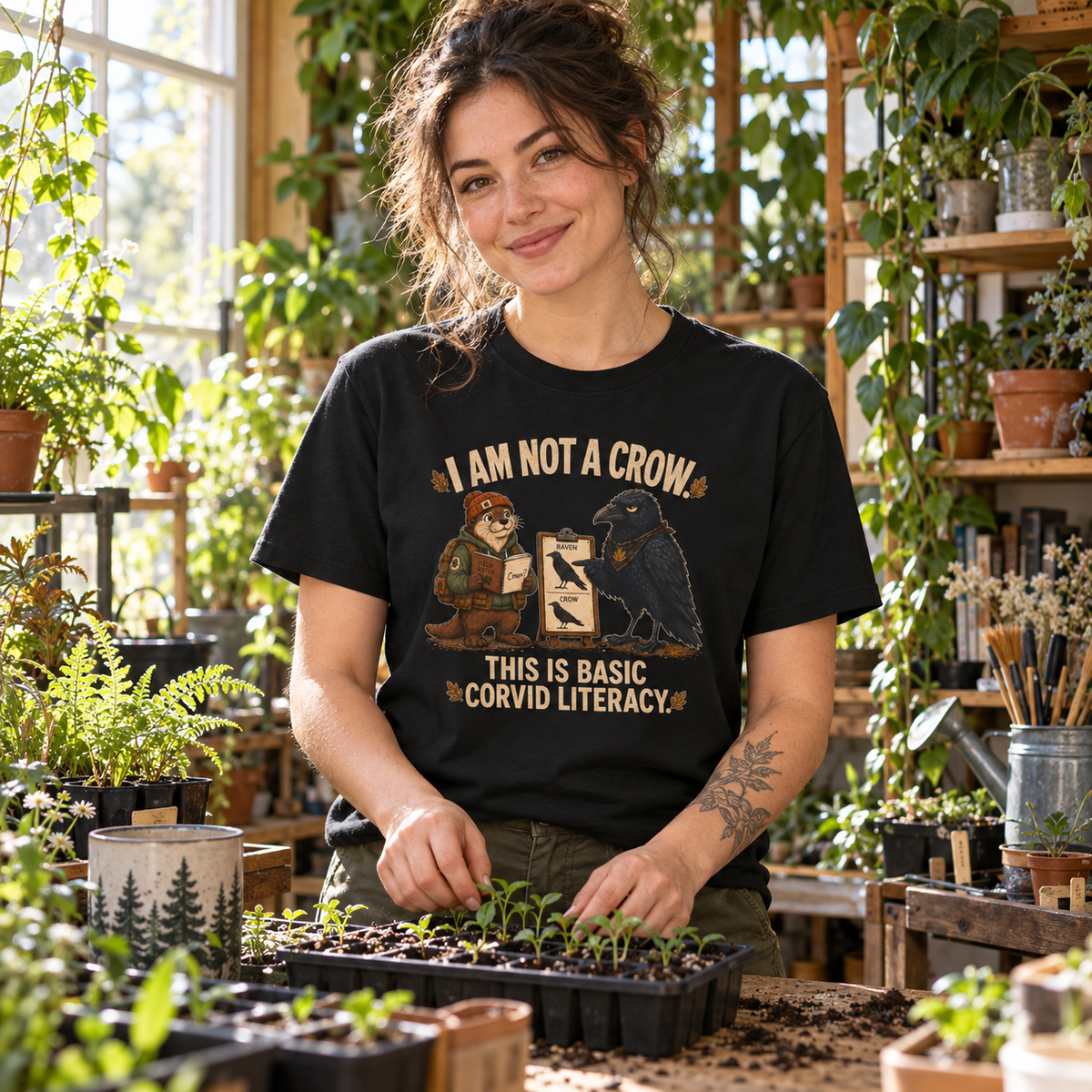 I am Not a Crow Otto and Echo T‑Shirt