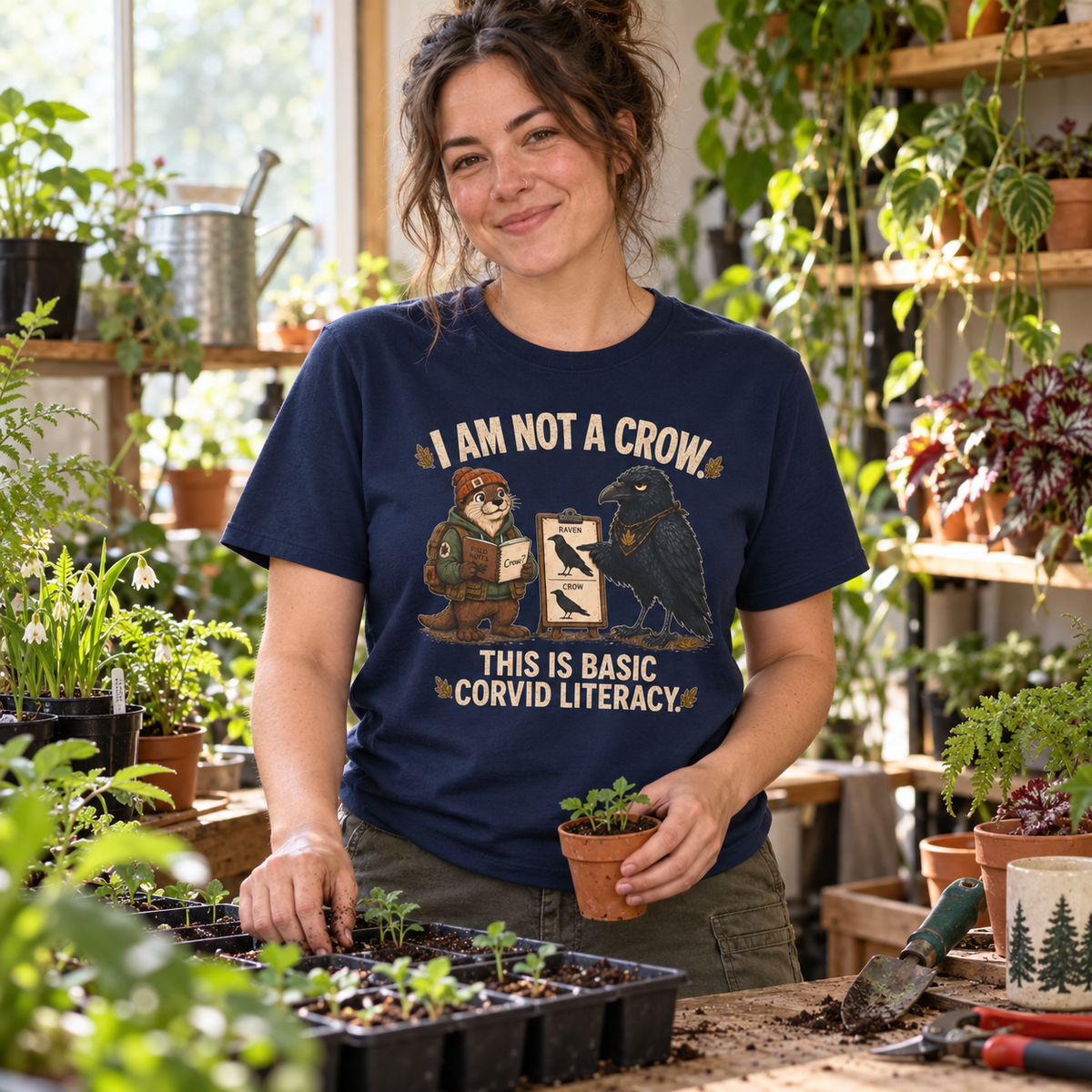 I am Not a Crow Otto and Echo T‑Shirt