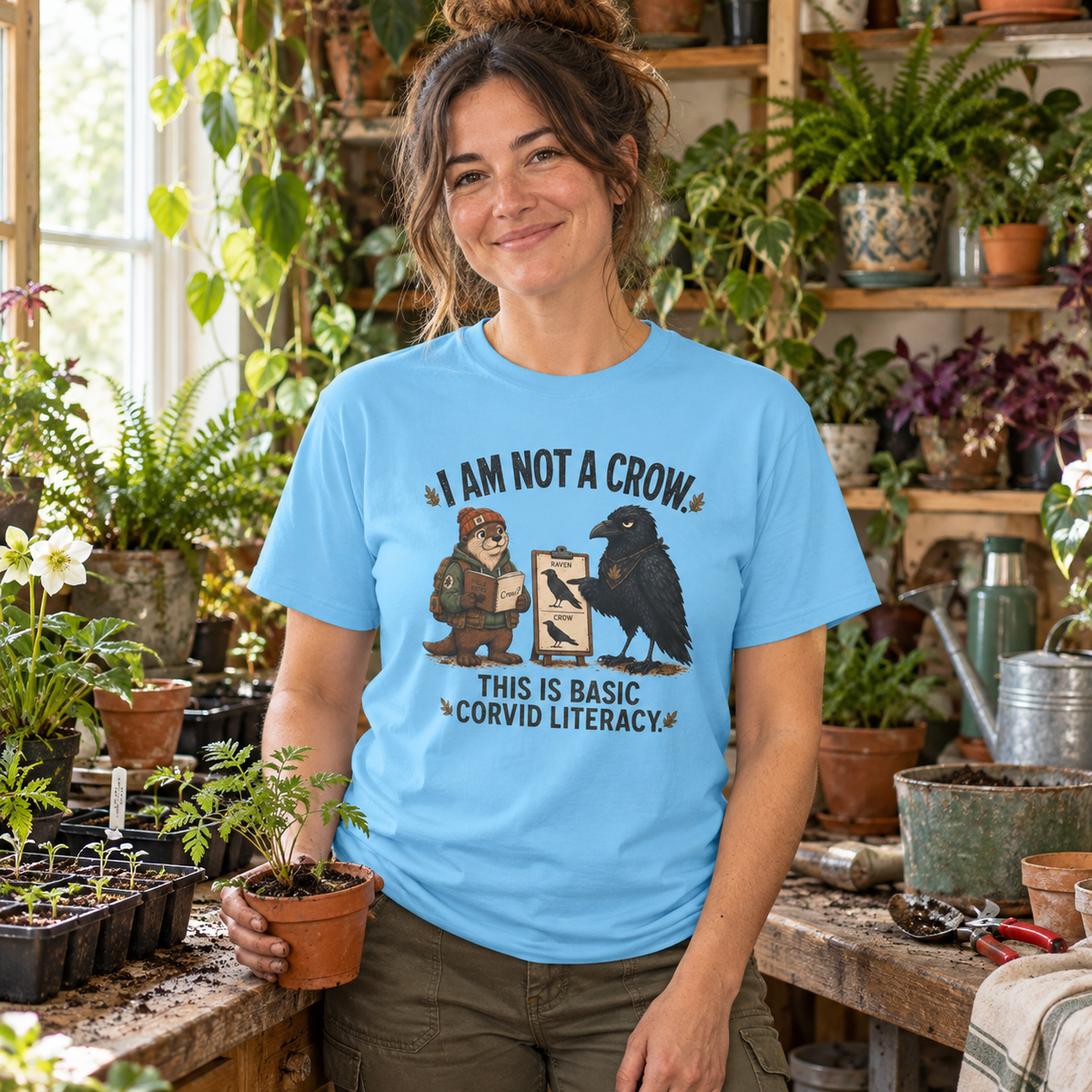 I am Not a Crow Otto and Echo T‑Shirt