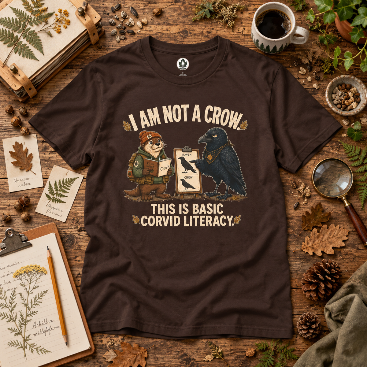 I am Not a Crow Otto and Echo T‑Shirt