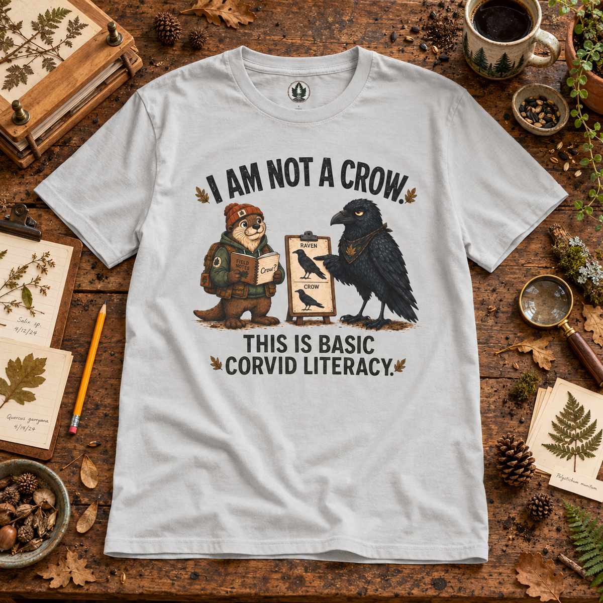 I am Not a Crow Otto and Echo T‑Shirt