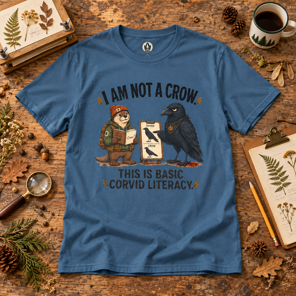 I am Not a Crow Otto and Echo T‑Shirt