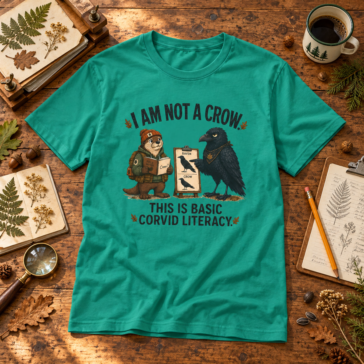 I am Not a Crow Otto and Echo T‑Shirt