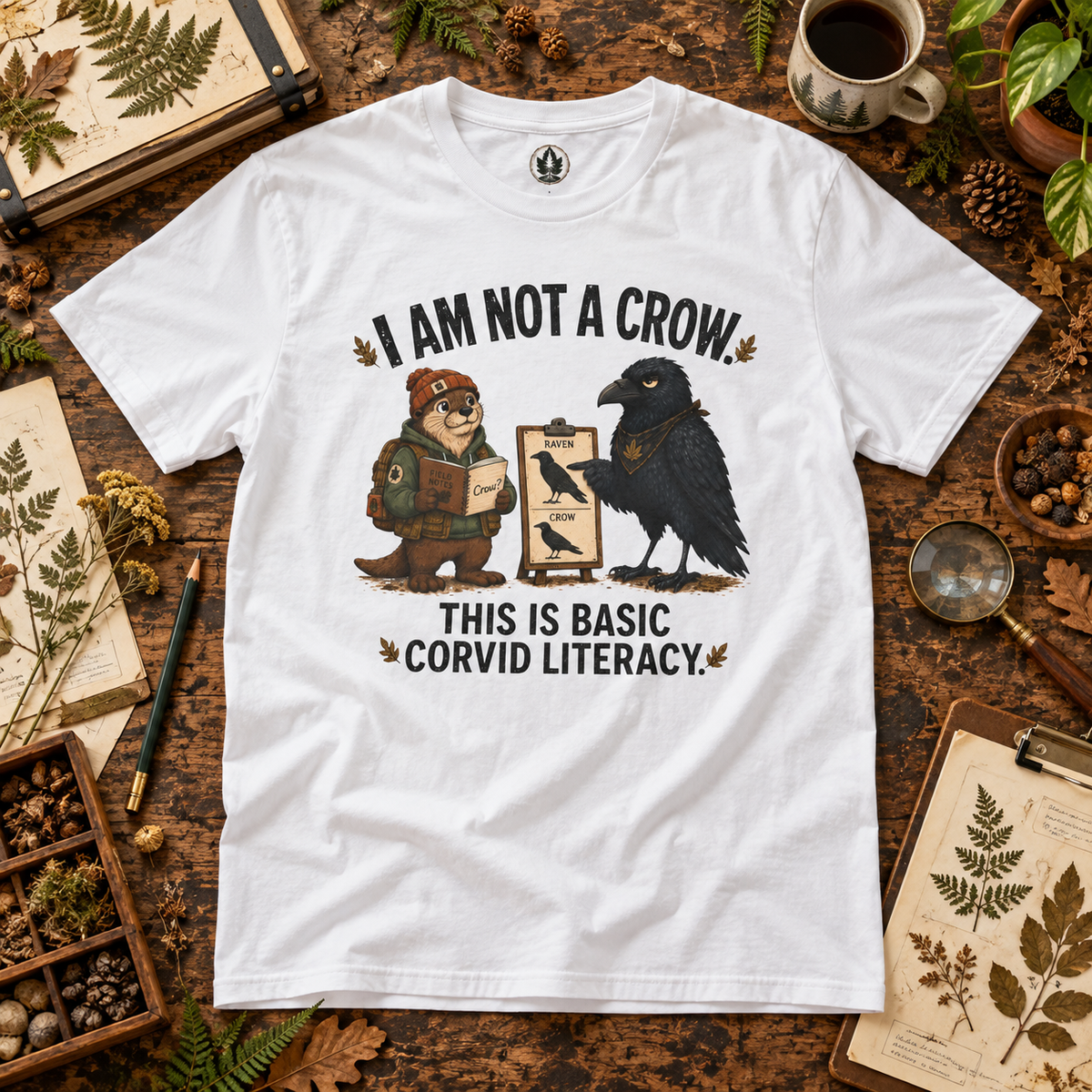 I am Not a Crow Otto and Echo T‑Shirt