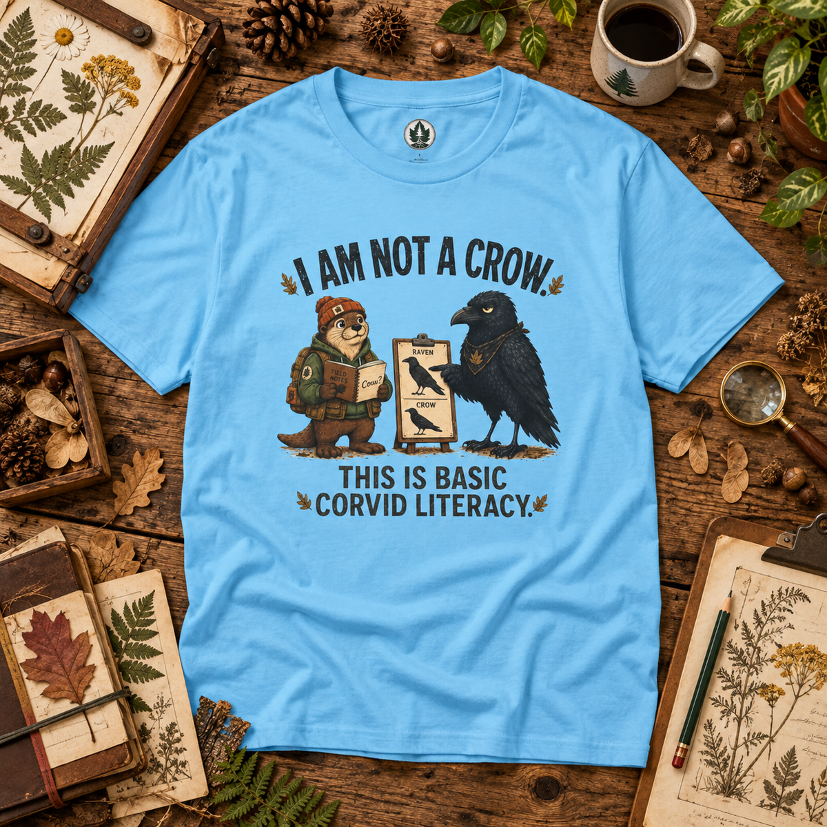 I am Not a Crow Otto and Echo T‑Shirt