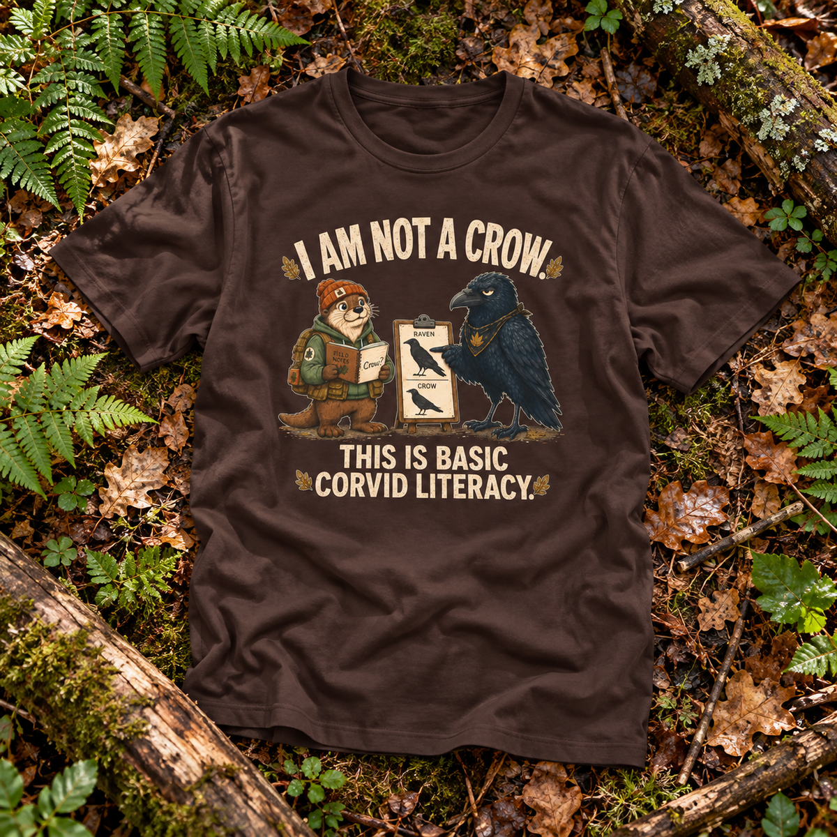 I am Not a Crow Otto and Echo T‑Shirt