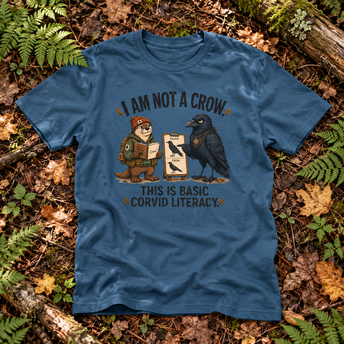 I am Not a Crow Otto and Echo T‑Shirt