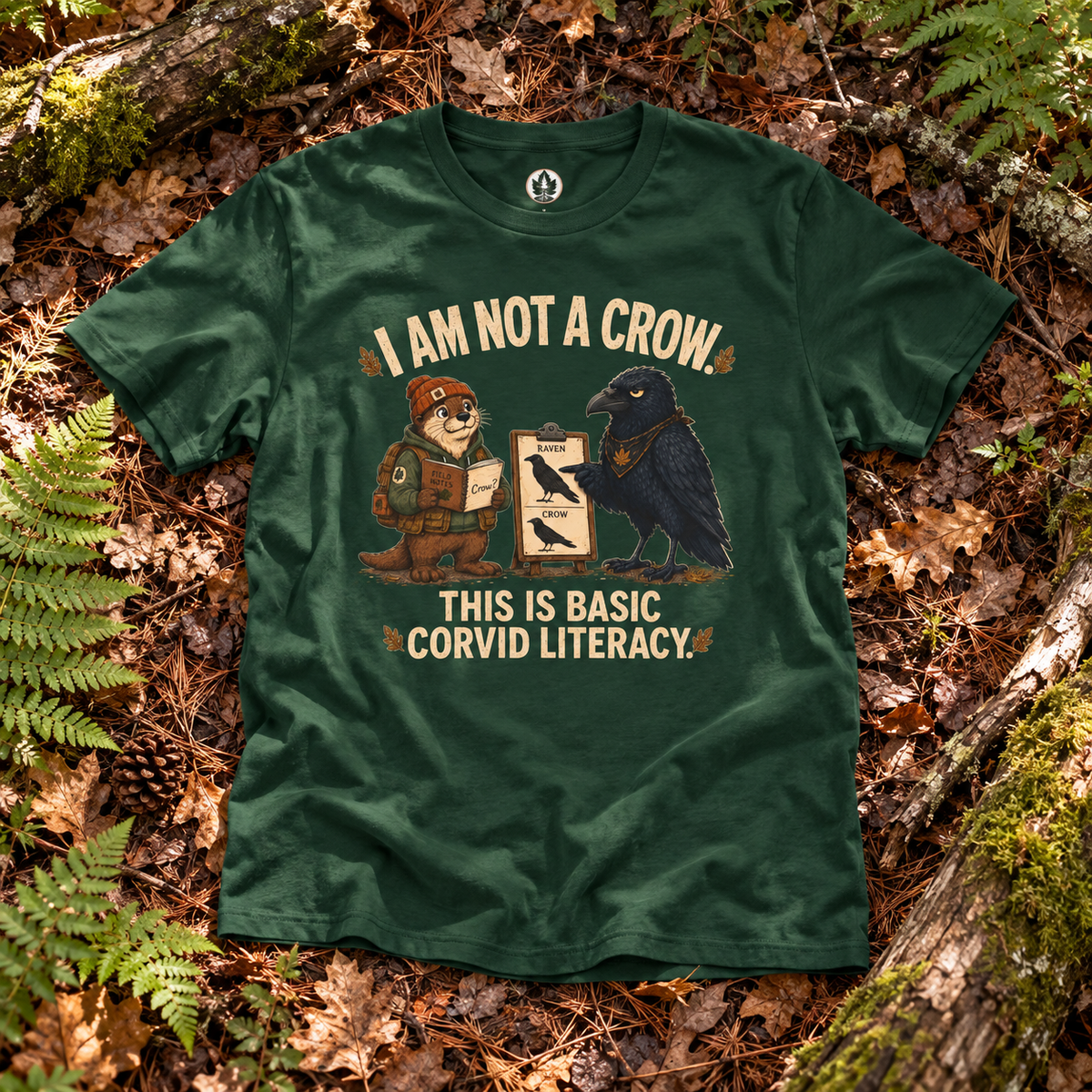 I am Not a Crow Otto and Echo T‑Shirt