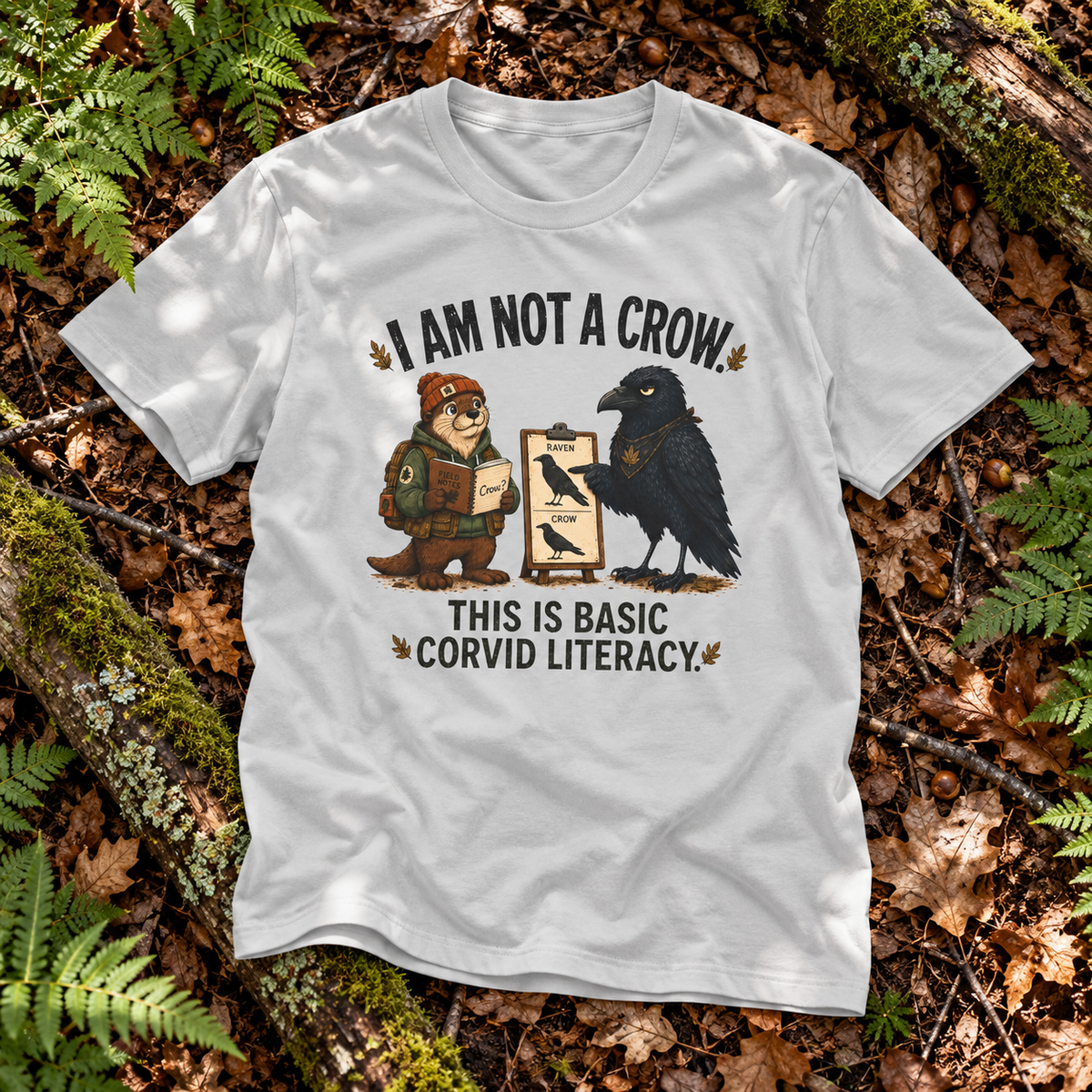 I am Not a Crow Otto and Echo T‑Shirt