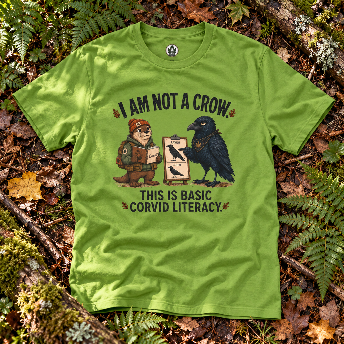 I am Not a Crow Otto and Echo T‑Shirt