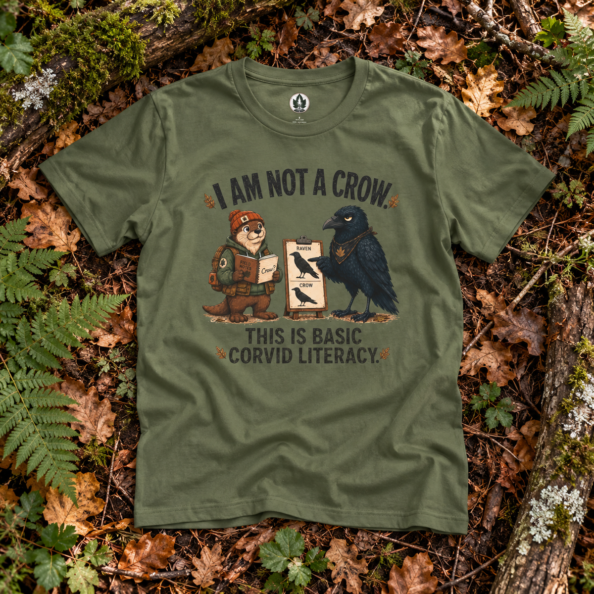 I am Not a Crow Otto and Echo T‑Shirt