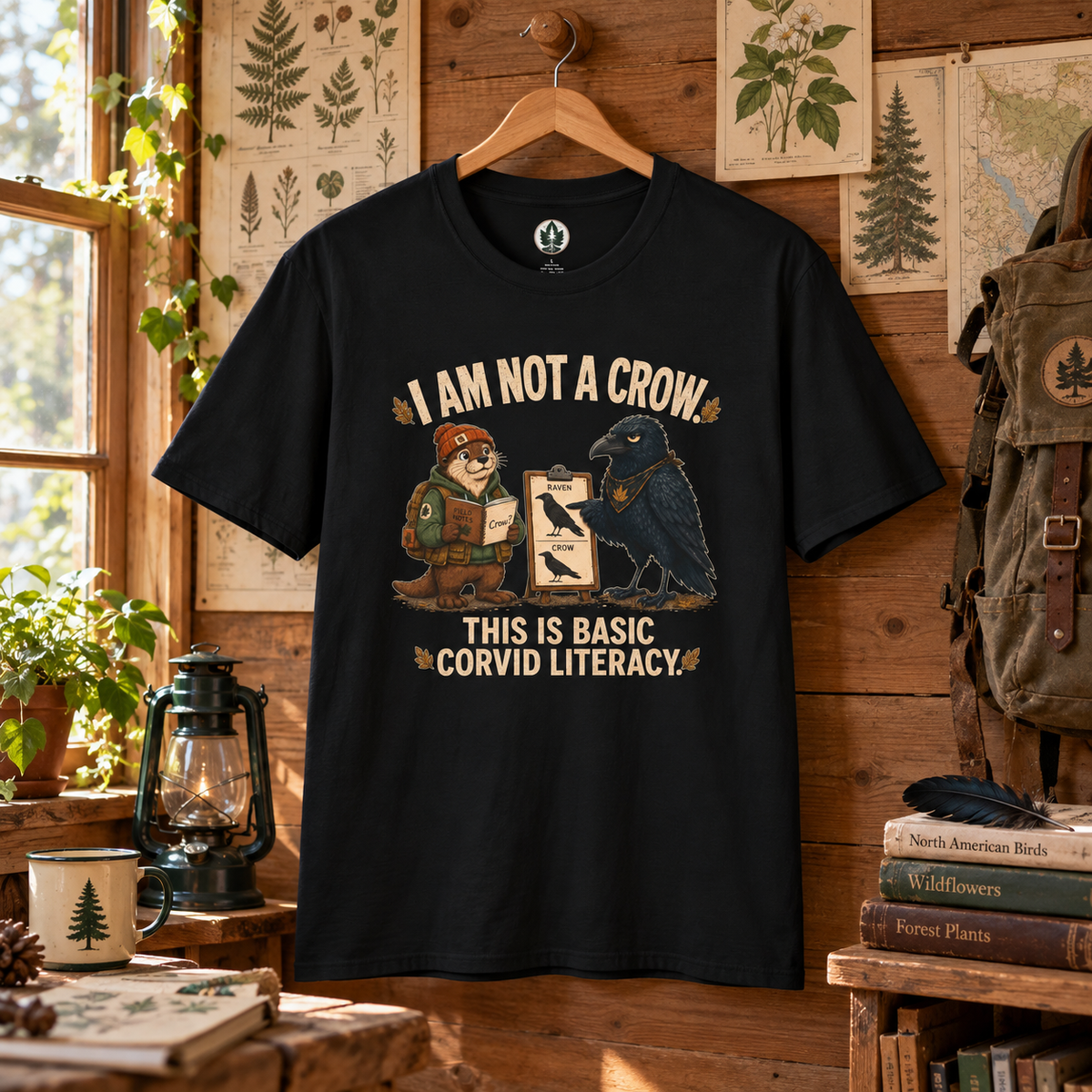 I am Not a Crow Otto and Echo T‑Shirt