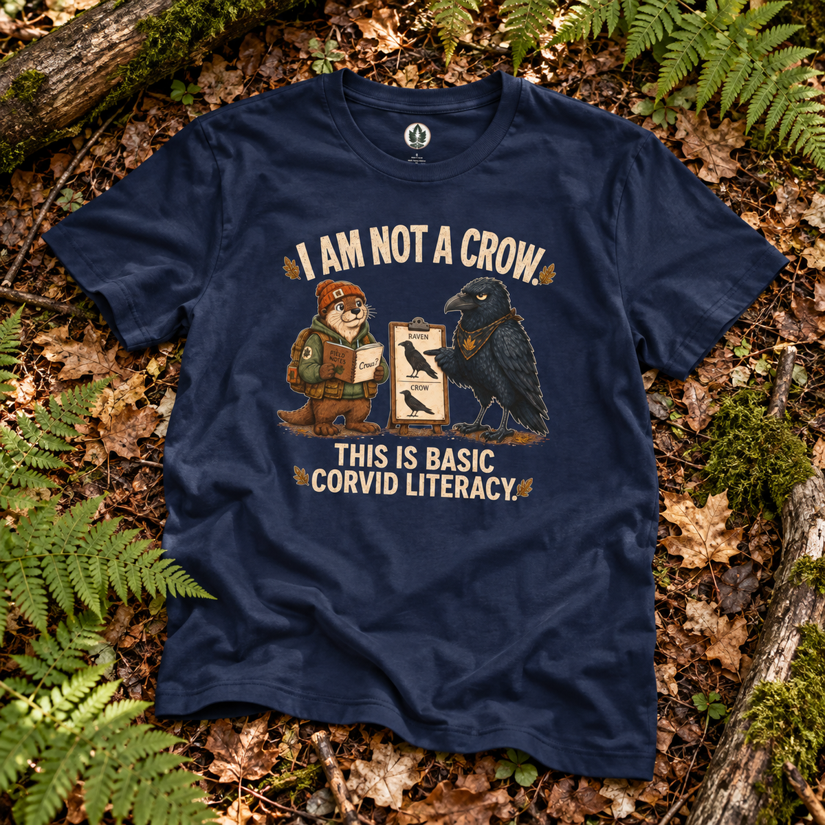I am Not a Crow Otto and Echo T‑Shirt