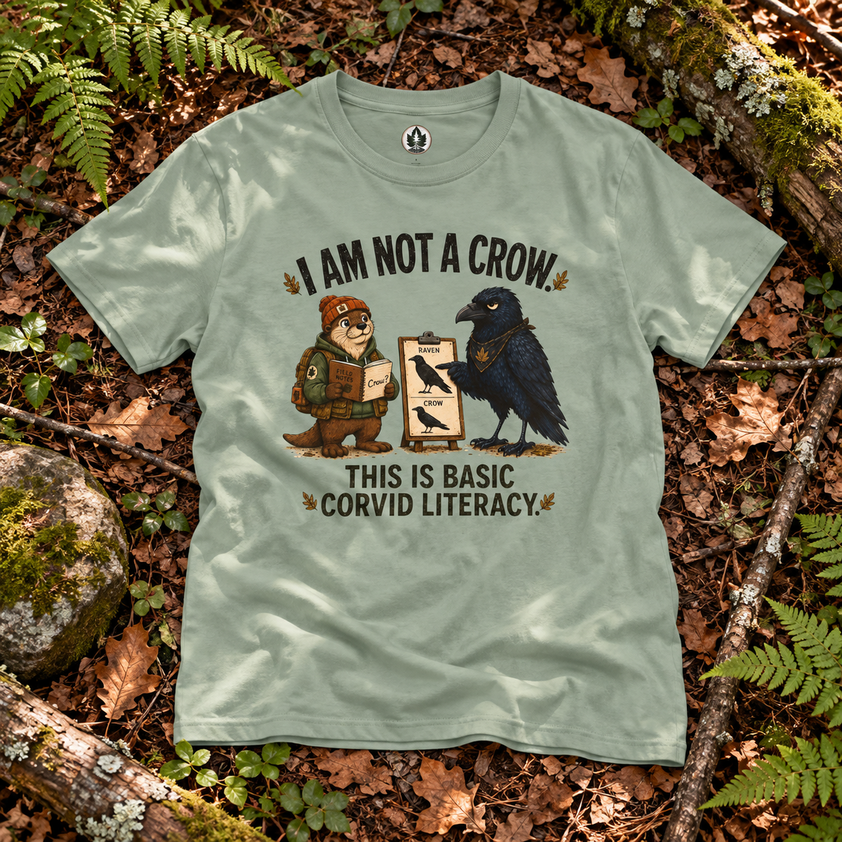 I am Not a Crow Otto and Echo T‑Shirt