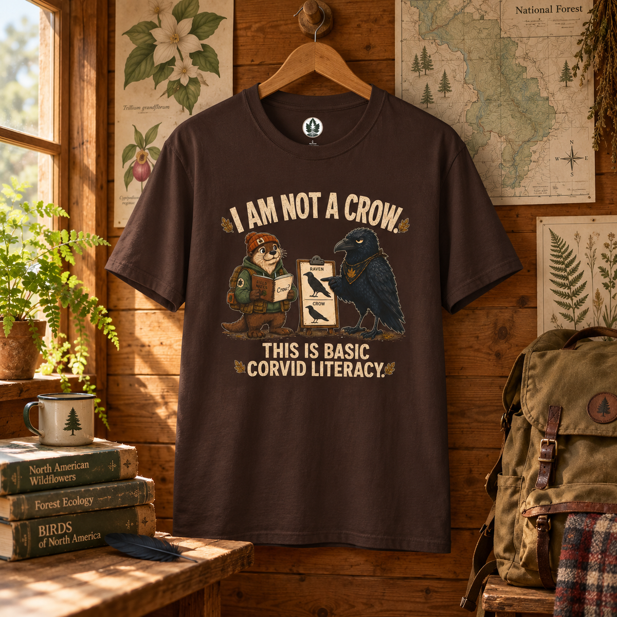 I am Not a Crow Otto and Echo T‑Shirt