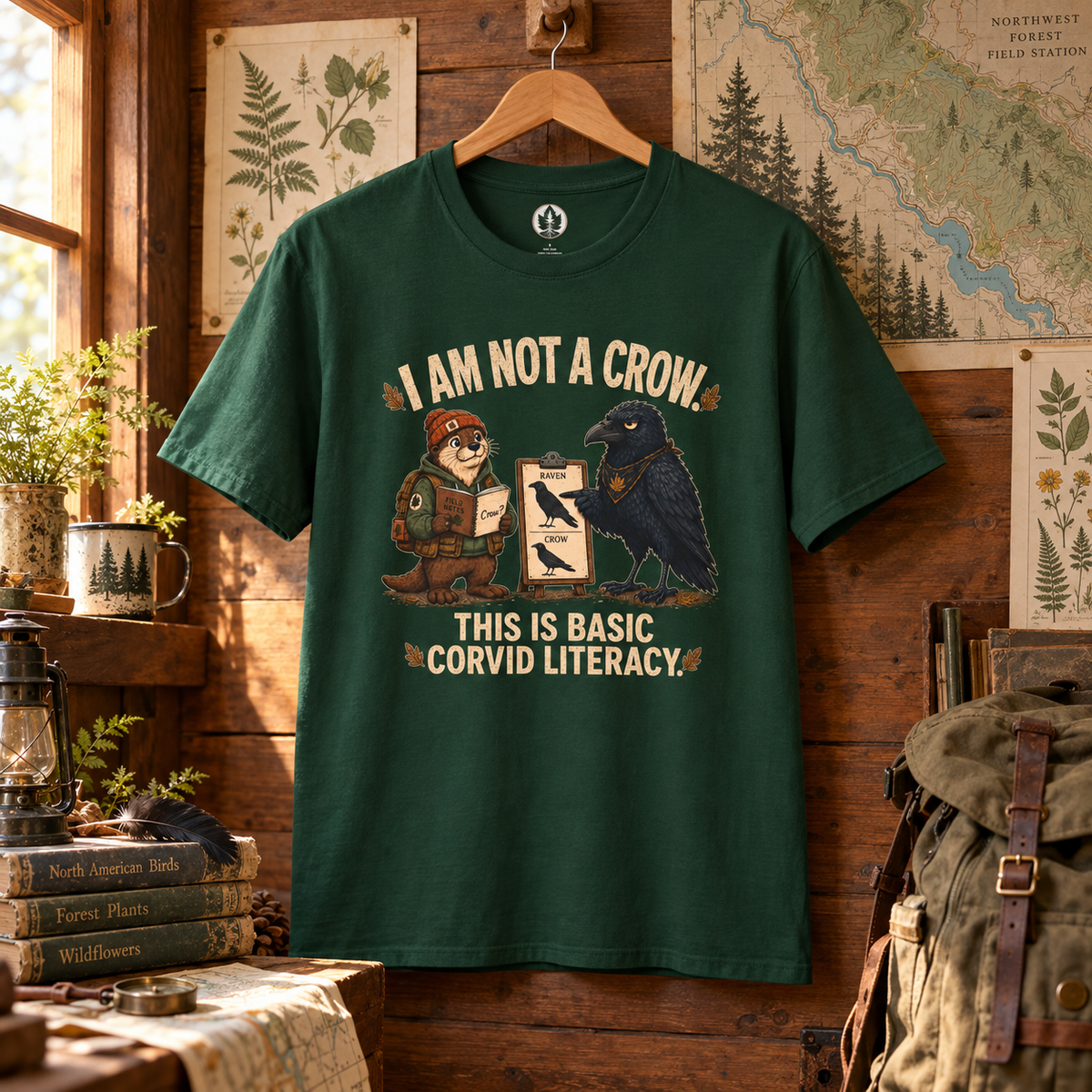 I am Not a Crow Otto and Echo T‑Shirt
