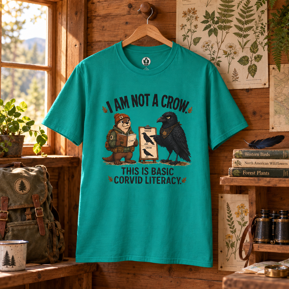 I am Not a Crow Otto and Echo T‑Shirt