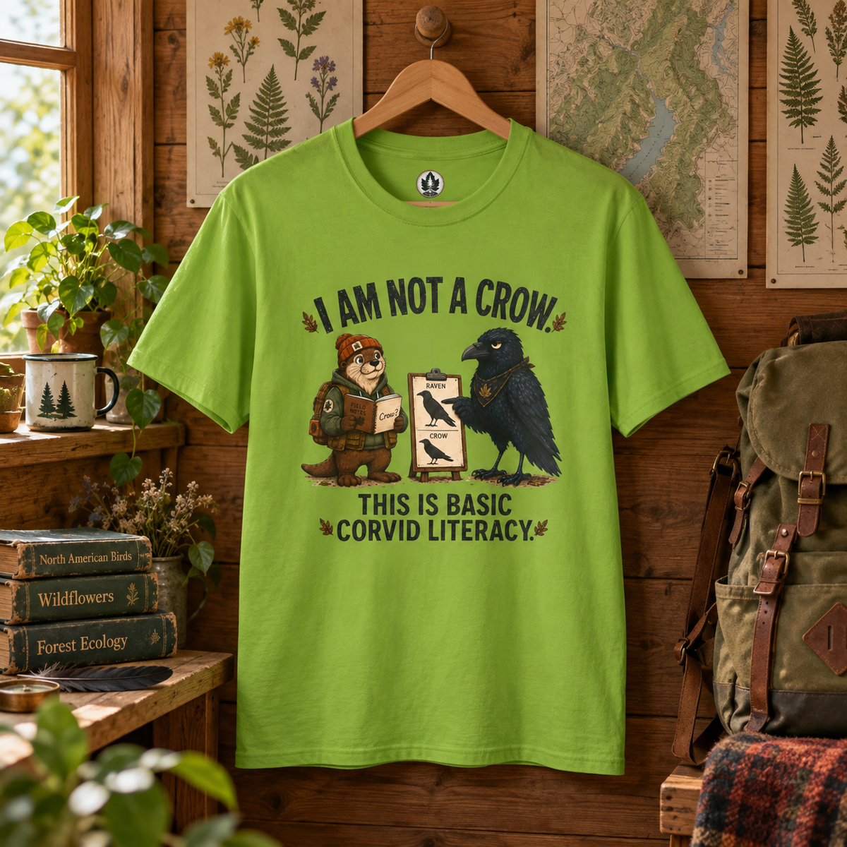 I am Not a Crow Otto and Echo T‑Shirt