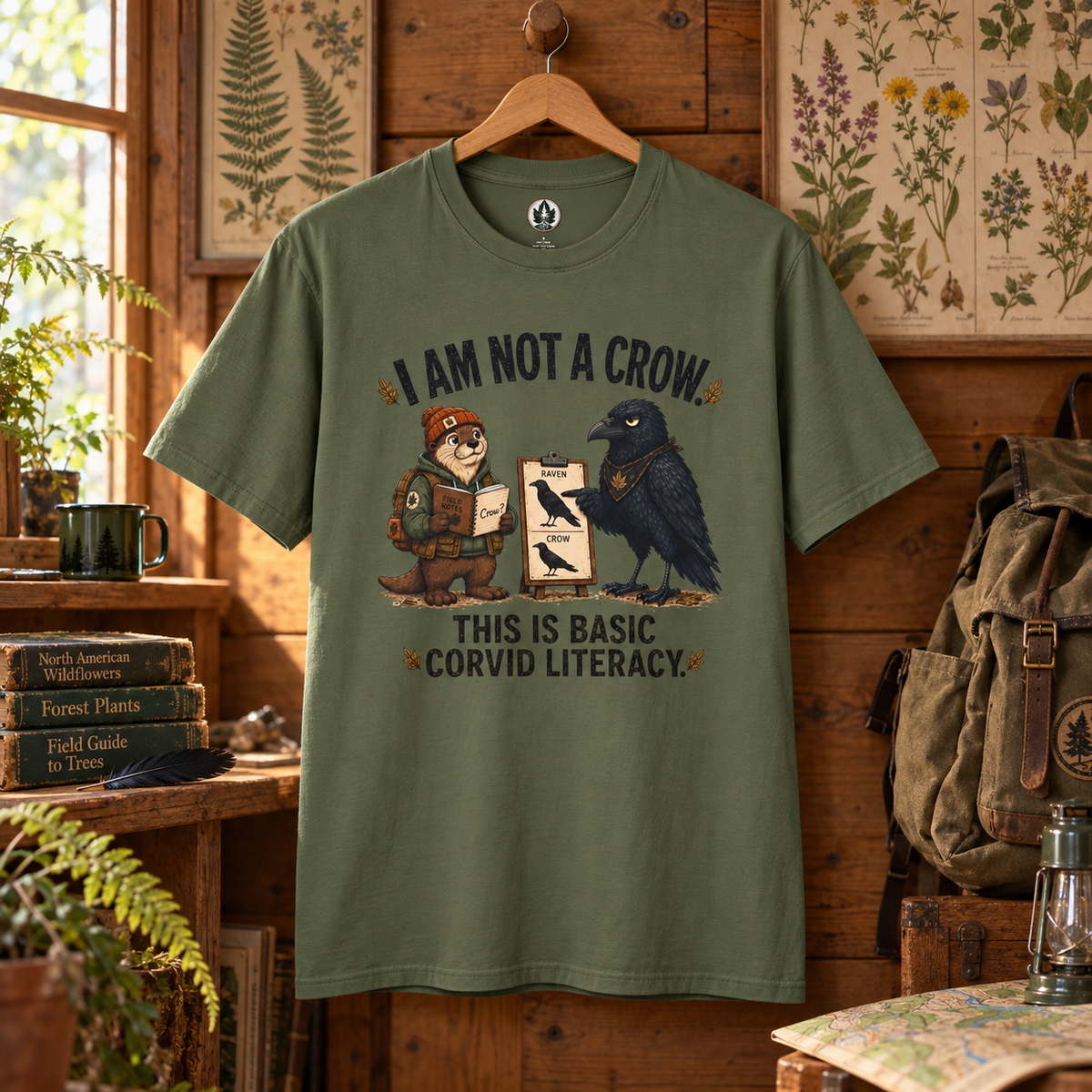 I am Not a Crow Otto and Echo T‑Shirt