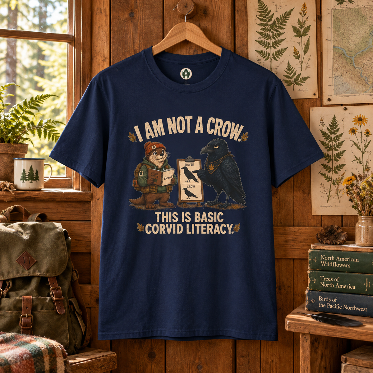 I am Not a Crow Otto and Echo T‑Shirt