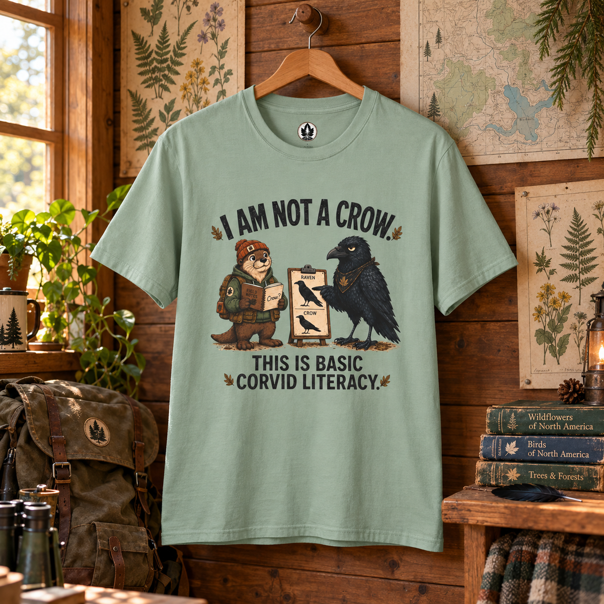 I am Not a Crow Otto and Echo T‑Shirt