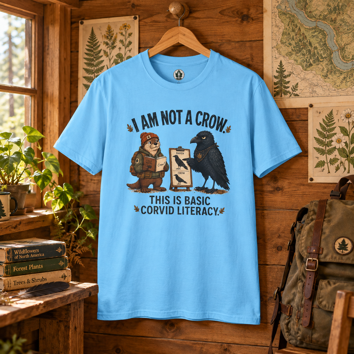 I am Not a Crow Otto and Echo T‑Shirt