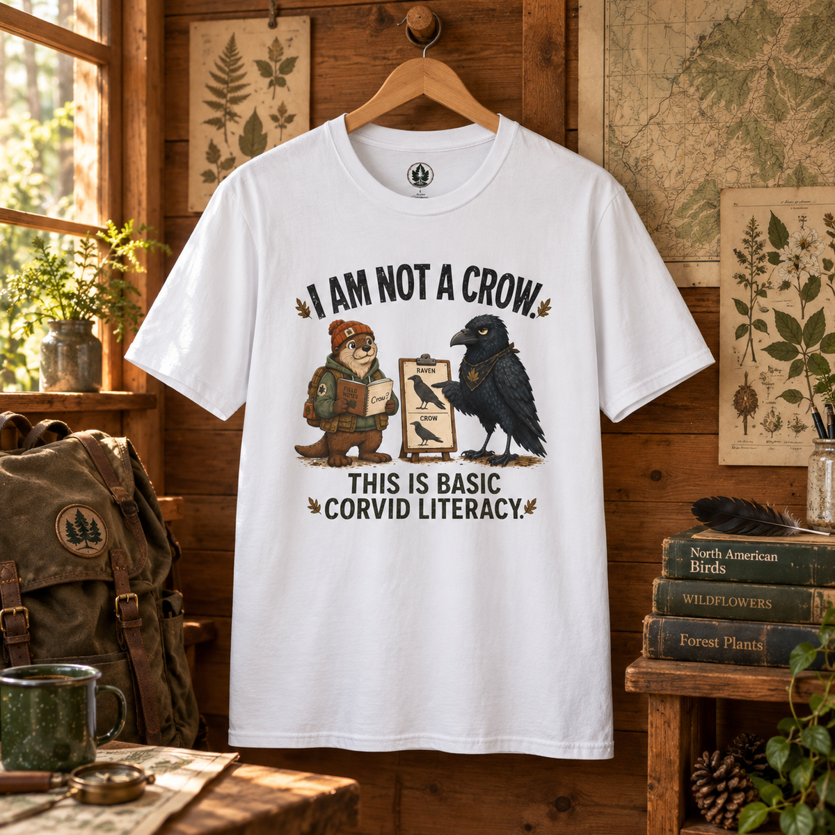 I am Not a Crow Otto and Echo T‑Shirt